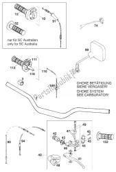 HANDLE BAR - CONTROLS LC4 SX,SC '98