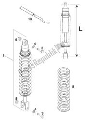 REAR SUSPENSION PAOLI STING '97