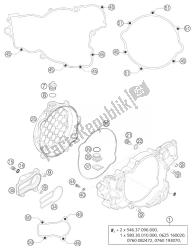 tapa de embrague 250 sx