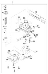 carburateur mikuni vm20-352 '98