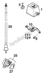 TACHO METER MILES EXC USA '97