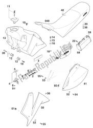 TANK - SEAT - COVER LC4 '99