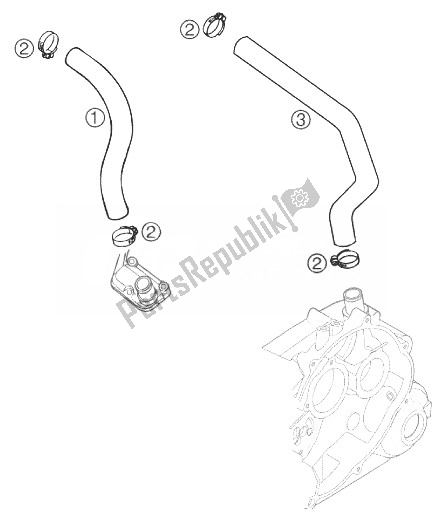 Alle onderdelen voor de Ontluchtingssysteem 660 Rallye van de KTM 660 Rallye Factory Repl Europe 2003