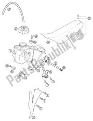 TANK, SEAT, COVER 50 SX LC