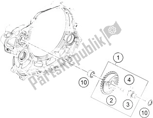Toutes les pièces pour le Arbre D'équilibrage du KTM 450 SX F Europe 2015