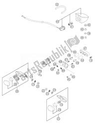 lampeggiatore, fanale posteriore 640duke ii