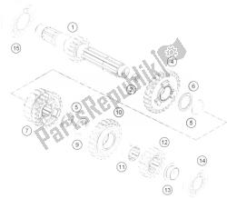 TRANSMISSION I - MAIN SHAFT