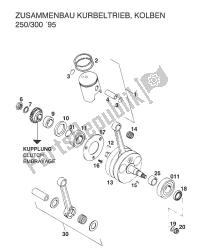 cigüeñal - pistón 250/300 '94