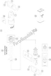 SHOCK ABSORBER DISASSEMBLED