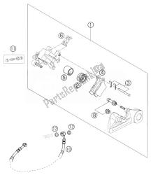 REAR BRAKE CALIPER