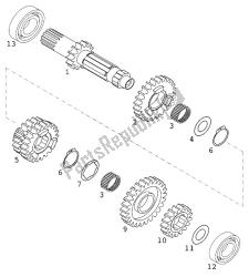 GEARBOX I 6 GANG 400/520 RACI