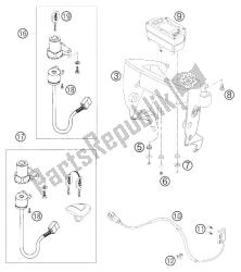 SPEEDOMETER - SUPPORTBRACKET - INGNITION LOCK