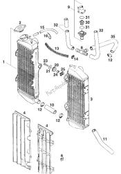 radiateur - durite de radiateur 550 '96