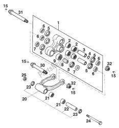 ROCKER ARM 250/300/360 '95