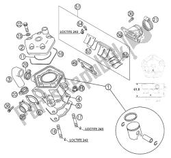 cylinder + głowica 65 sx 2002