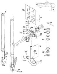forcella anteriore - piantone sterzo wp duke '96