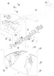 tanque, asiento, tapa