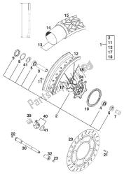 roda dianteira 620 sx lc4'94