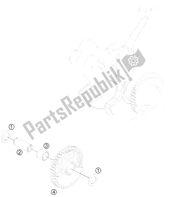 Wszystkie części do Wa? Balansera KTM 1190 RC8 R Black Europe 2011