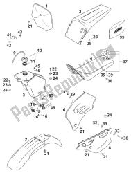 TANK - SEAT - COVER 65SX