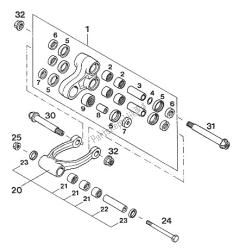 PRO-LEVER ROCKER ARM 125'95