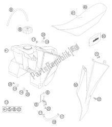 TANK - SEAT - COVER 85 SX