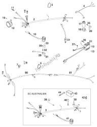 WIRE HARNESS SC WITH TURN SIGNALS'98