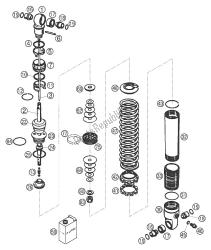 SHOCK ABSORBER DISASSEMBLED