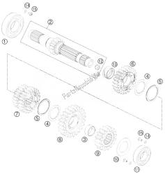 transmissie i - hoofdas