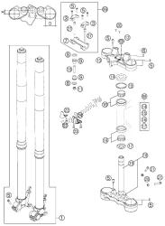 forcella anteriore, pinza tripla