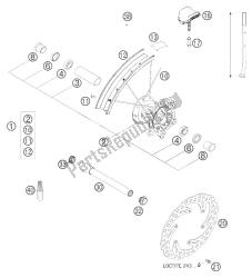 roue avant 250-525 racing