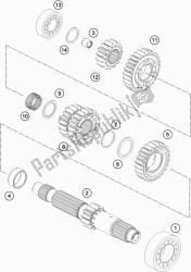 TRANSMISSION I - MAIN SHAFT