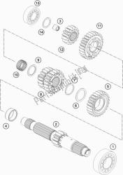 TRANSMISSION I - MAIN SHAFT