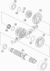 TRANSMISSION I - MAIN SHAFT