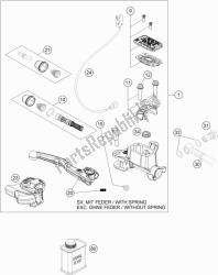 HAND BRAKE CYLINDER