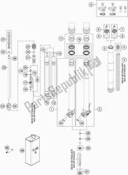 FRONT FORK DISASSEMBLED