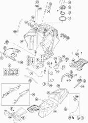 tanque, asiento