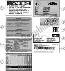 Technic Information Sticker