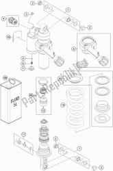 SHOCK ABSORBER DISASSEMBLED