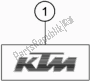 Tutte le parti per il Decalcomania del KTM 1290 Super Adventure S,orange US 2020