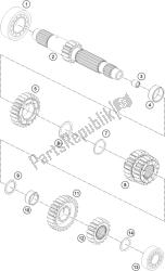 TRANSMISSION I - MAIN SHAFT