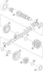 TRANSMISSION I - MAIN SHAFT