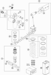 SHOCK ABSORBER DISASSEMBLED