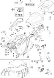 tanque, asiento