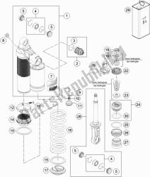 SHOCK ABSORBER DISASSEMBLED