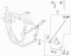 soporte lateral / central