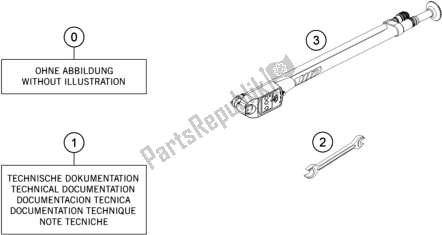 All parts for the Seperate Enclosure of the KTM 150 SX EU 2018