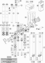 FRONT FORK DISASSEMBLED