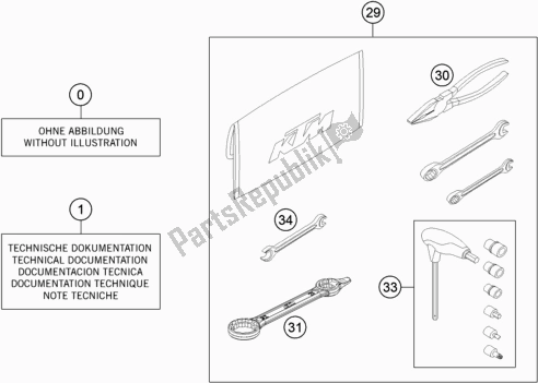 Toutes les pièces pour le Seperate Enclosure du KTM 150 XC-W TPI US 2021