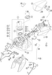 tanque, asiento